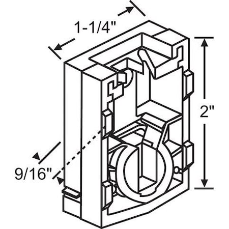 Strybuc Omega Pivot Lock Shoe 62-695